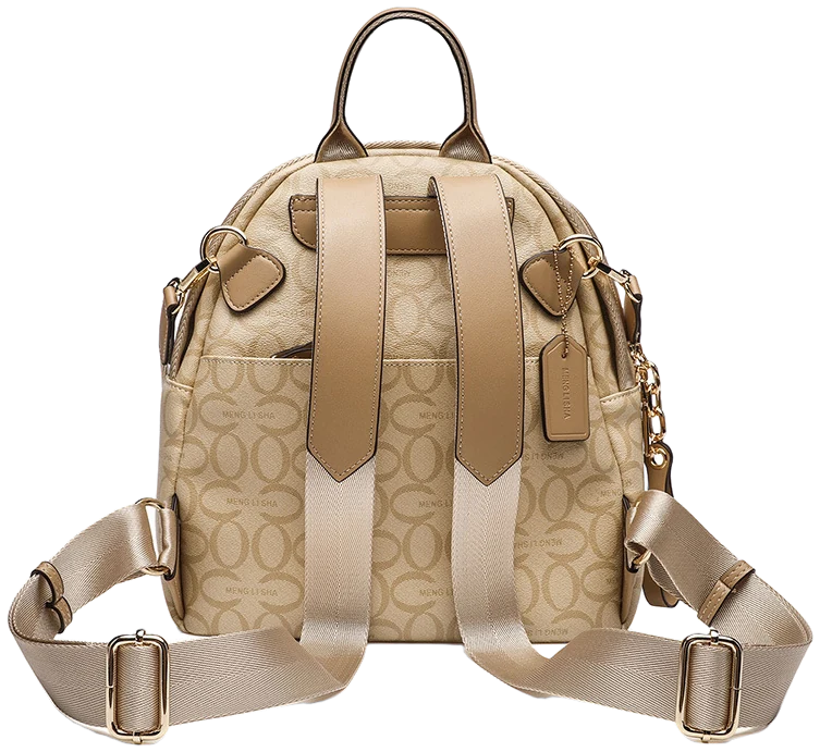 Monogram Backpack, Back and straps