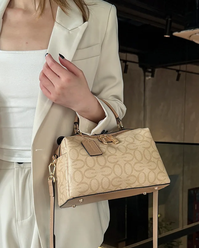 Monogram Boston Bag, on the hip